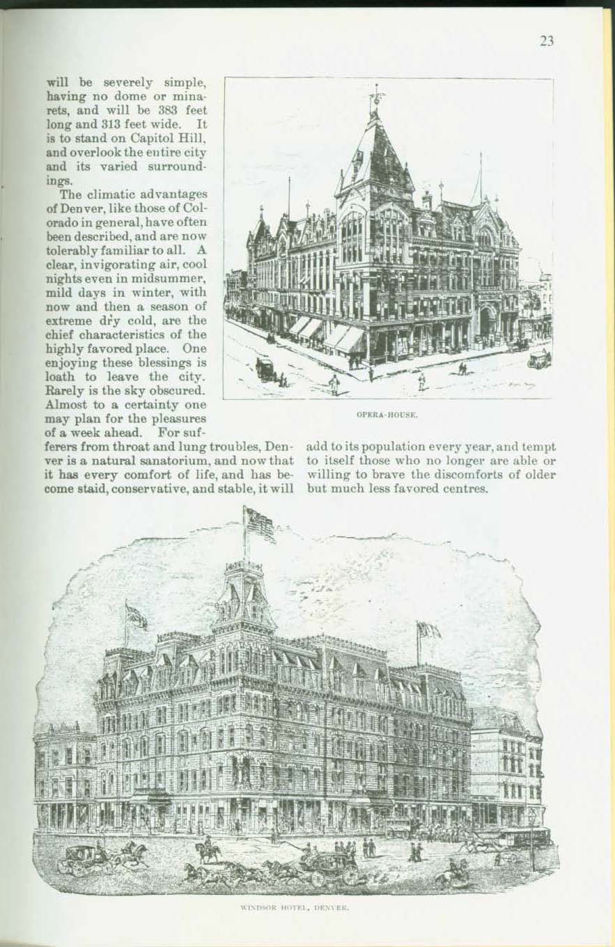 The City of Denver, 1888: an early history of "The Queen City of the Plains". vist0006l